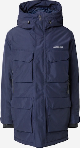 Didriksons Outdoorjacke 'Drew' in Blau: Vorderseite