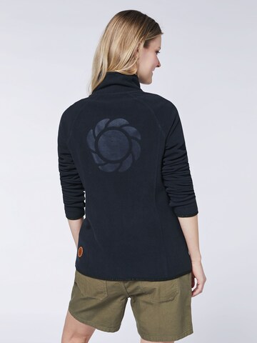 Gardena Fleecejacke in Blau: Vorderseite