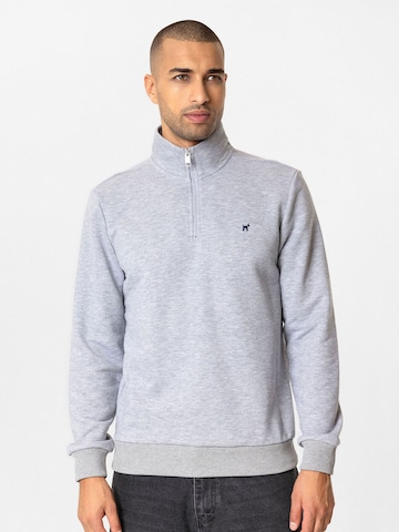 Williot Sweatshirt 'HANS' in Grau: Vorderseite