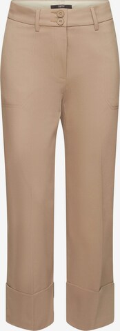 ESPRIT Pants in Brown: front