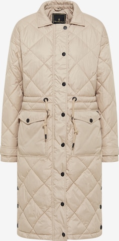 Manteau d’hiver DreiMaster Klassik en beige : devant