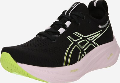 ASICS Loopschoen 'Nimbus 26' in de kleur Zilvergrijs / Lichtgroen / Sering / Zwart, Productweergave