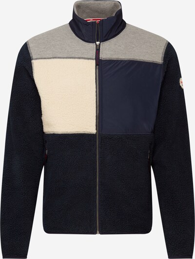 HKT by HACKETT Sweatjacke in beige / navy / grau, Produktansicht