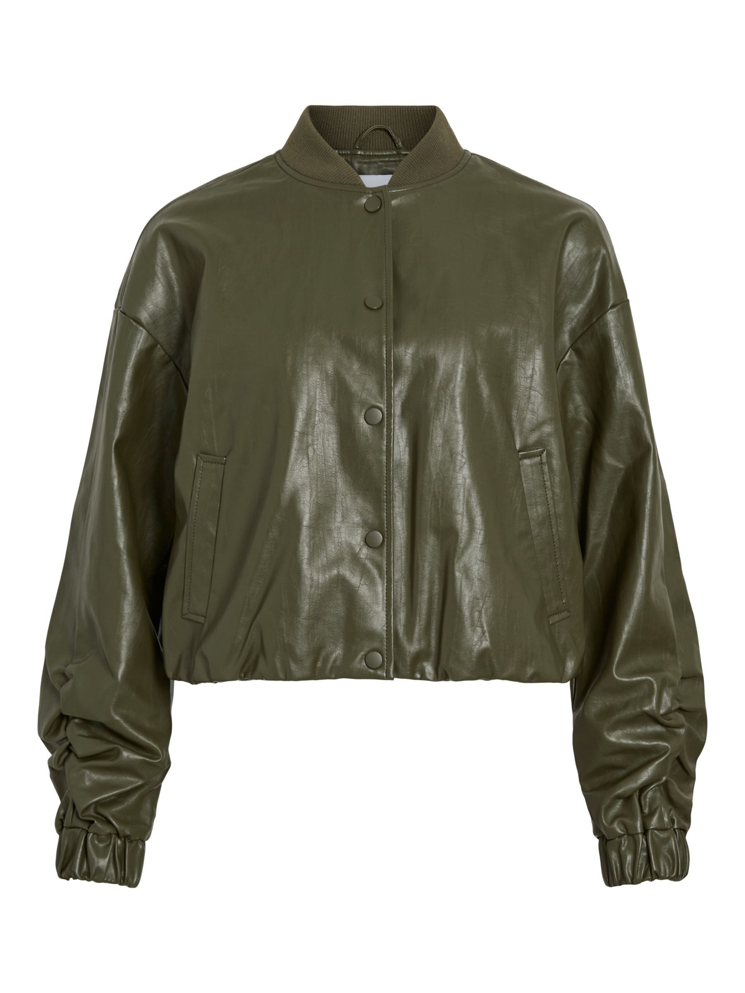 VILA Veste mi-saison 'RUNA' en vert, Vue avec produit