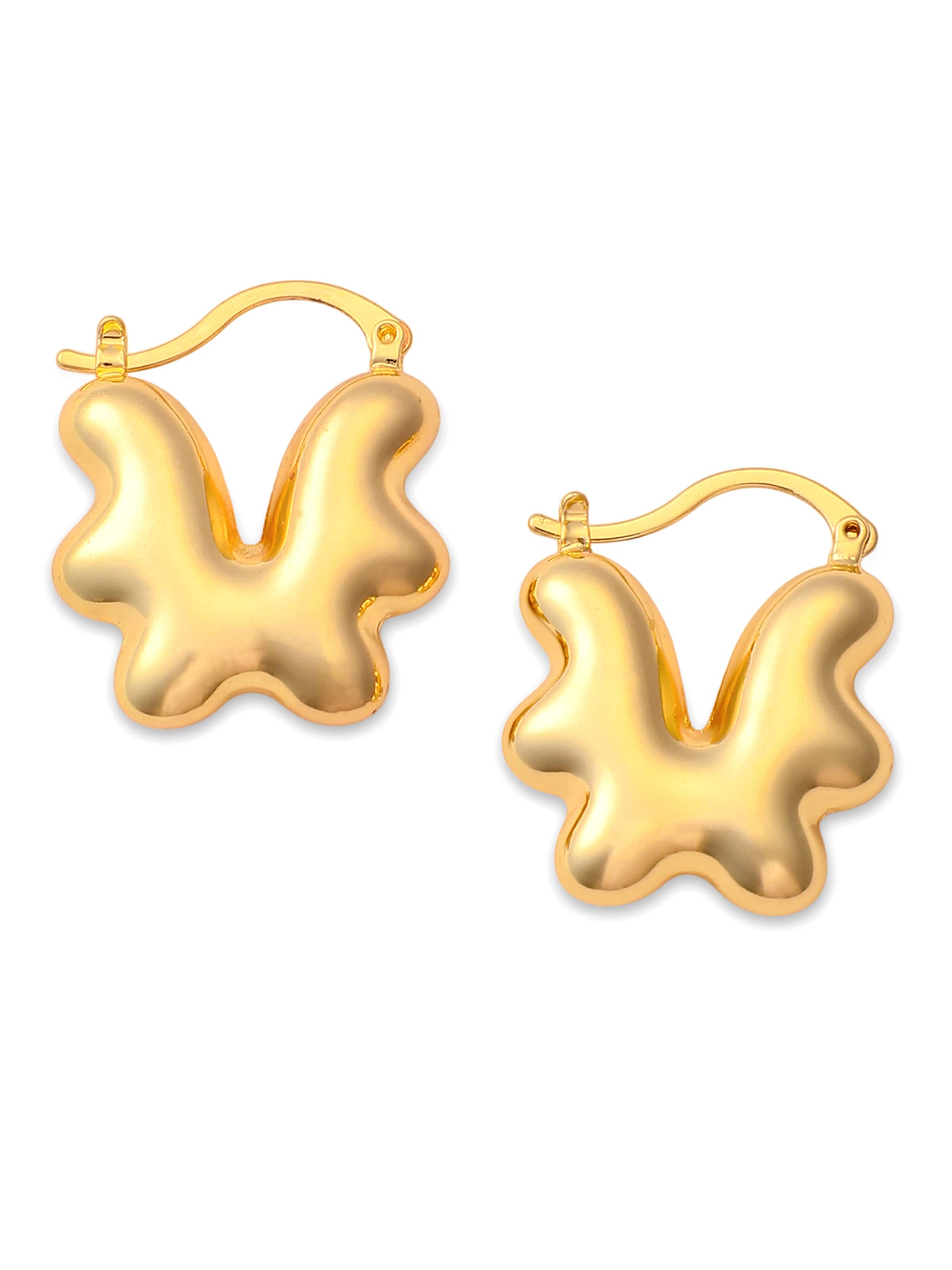 SOHI Øreringe 'Tawnie' i guld: forside