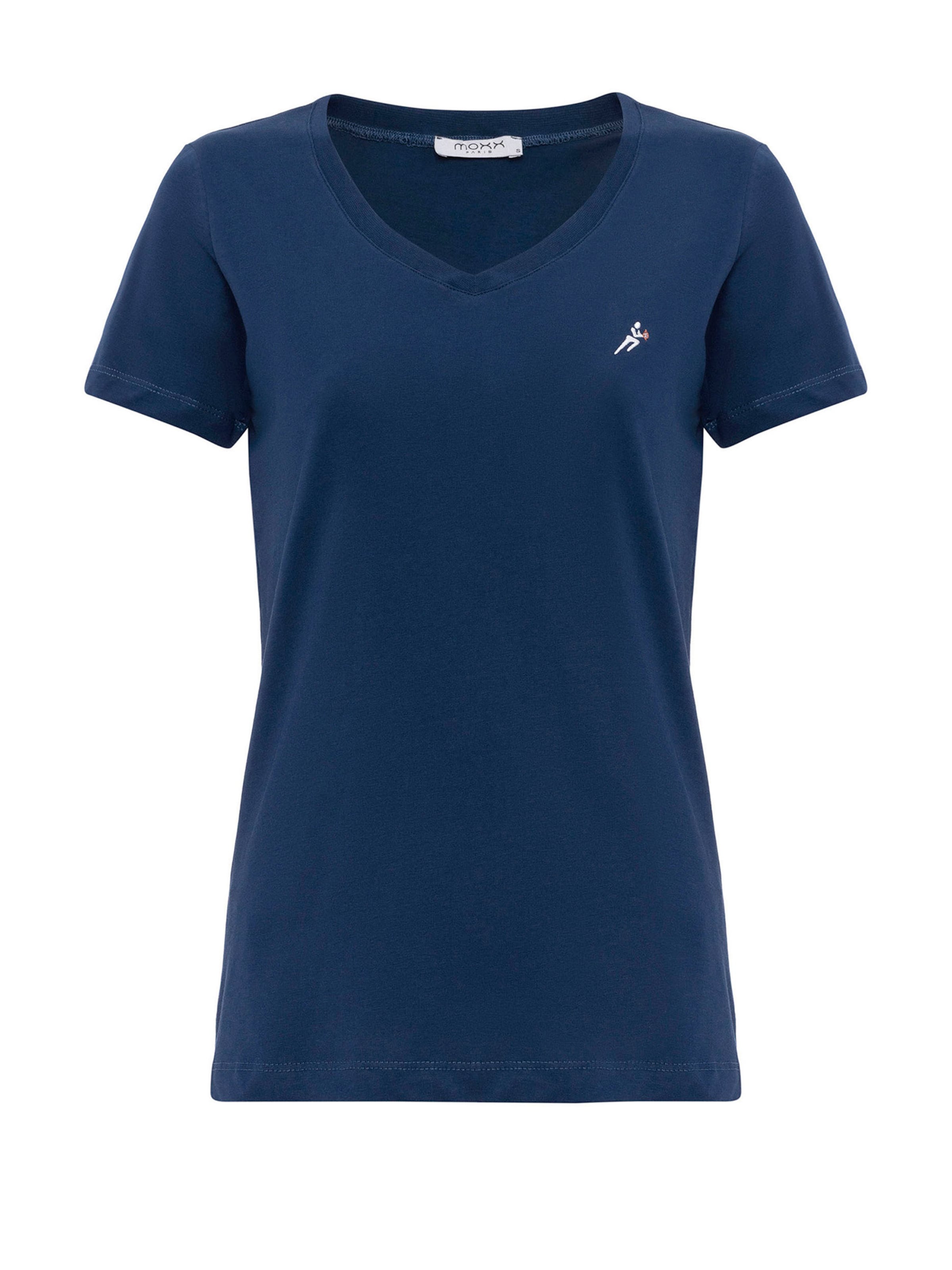 Moxx Paris Tričko – modrá: přední strana