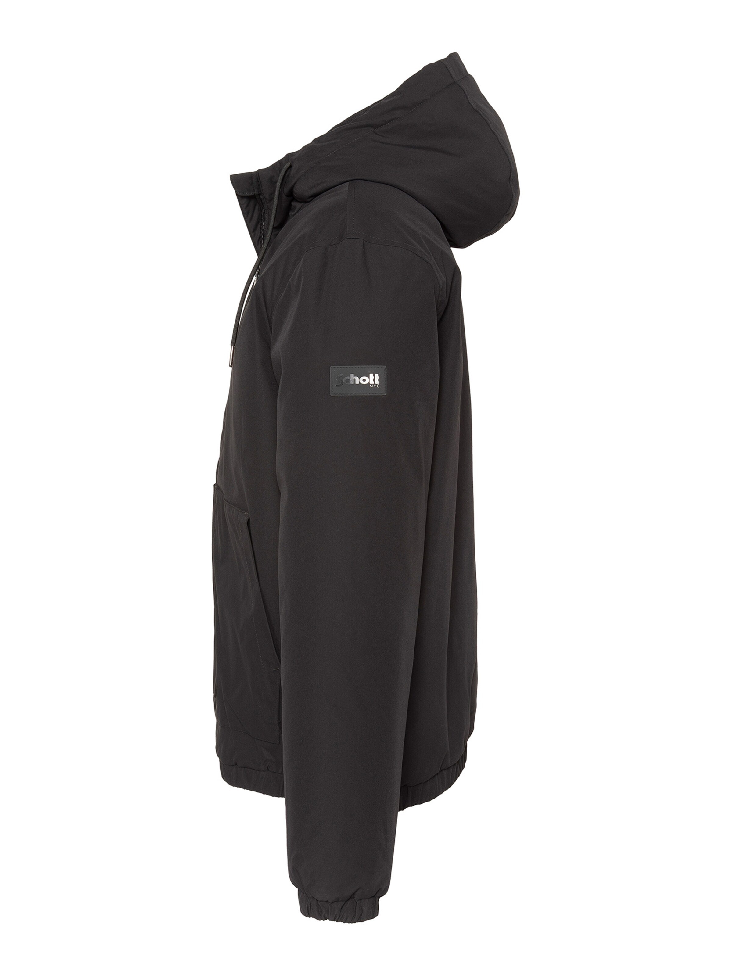 Veste mi-saison Schott NYC en noir