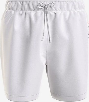 Tommy Hilfiger Underwear Board Shorts in White: front