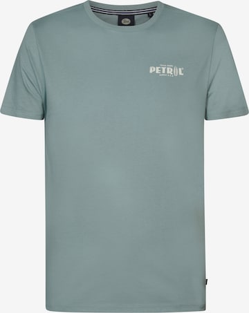 T-Shirt Petrol Industries en vert : devant