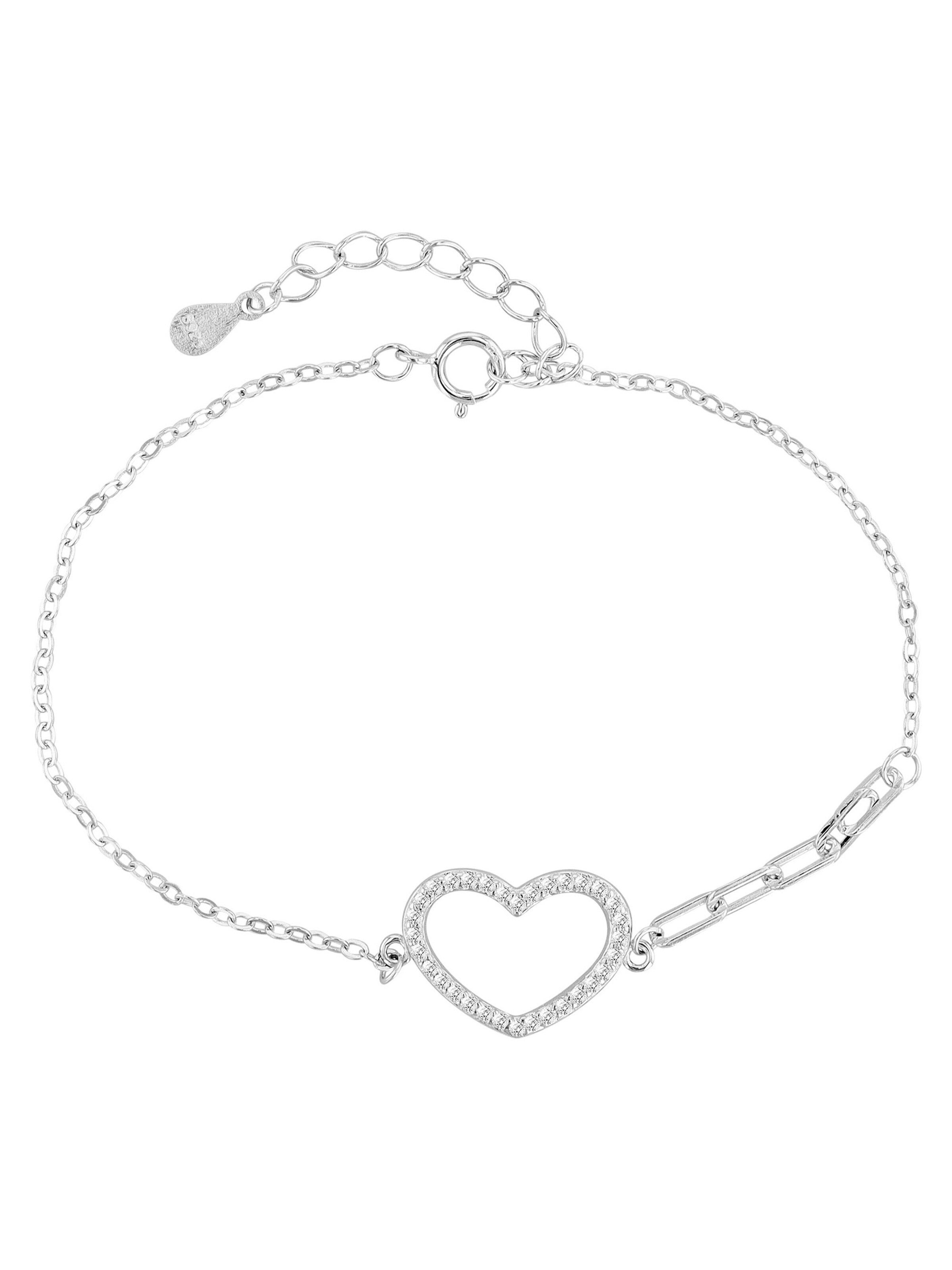 Akzent Bracelet 'Anju' in Silver: front