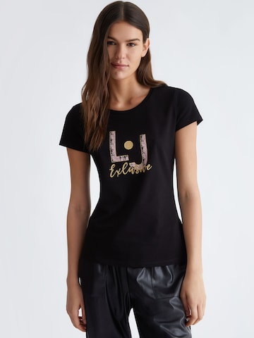 T-shirt Liu Jo en noir : devant