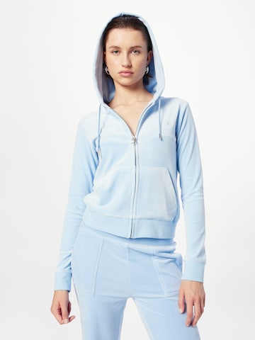 Juicy Couture Mikina 'ROBERTSON' – modrá: přední strana