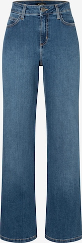 Wide Leg Jean 'Marlene' MORE & MORE en bleu : devant