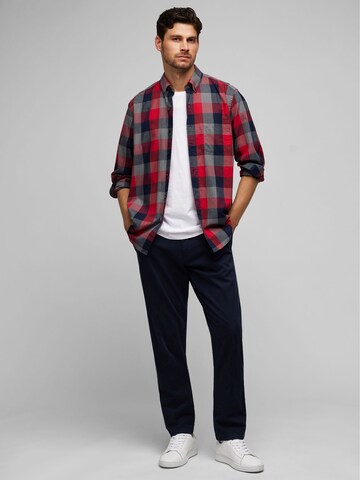 HECHTER PARIS Regular Fit Hemd in Rot