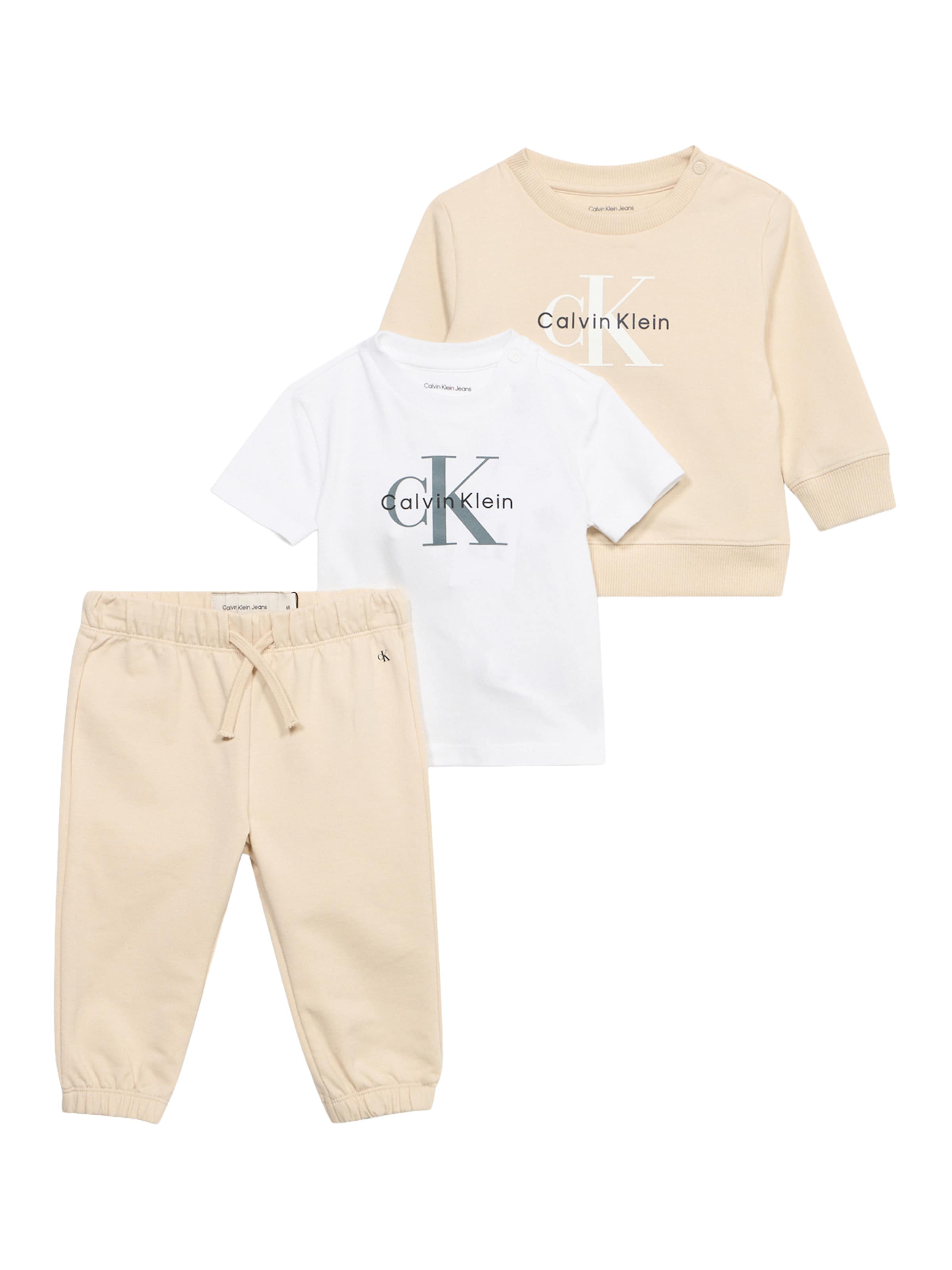 Calvin Klein Jeans Szettek - szürke: elől