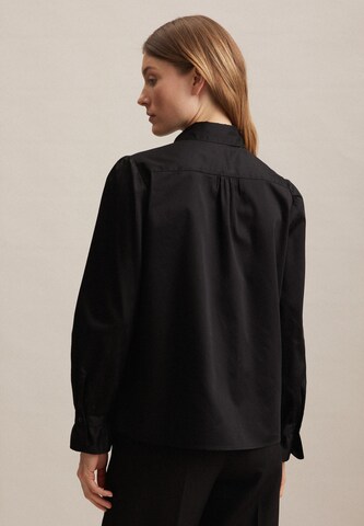 SEIDENSTICKER Blouse 'Schwarze Rose ' in Black