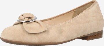 ARA Ballerina 'Sardinia' in Beige: voorkant