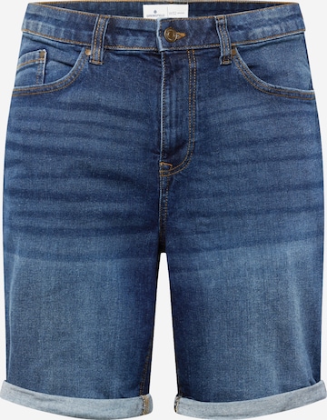 Springfield Regular Shorts 'RECONSIDER' in Blau: predná strana