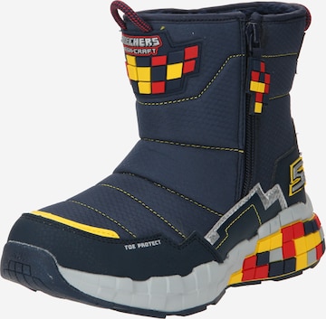 Skechers Kids Snowboots in Blau: predná strana