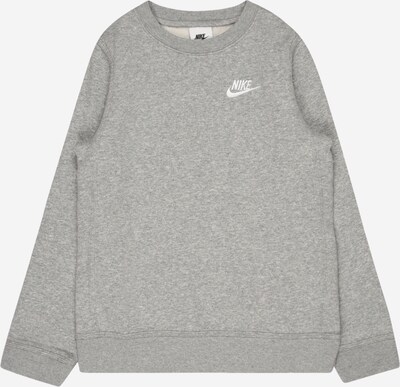 Nike Sportswear Mikina - šedý melír / bílá, Produkt