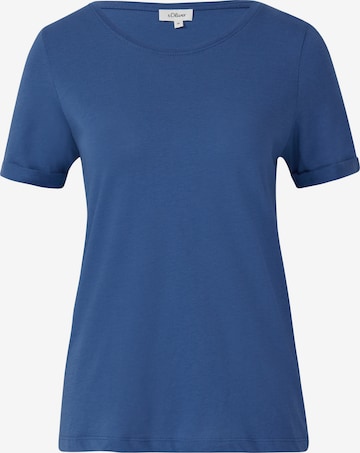 s.Oliver Shirt in Blau: Vorderseite