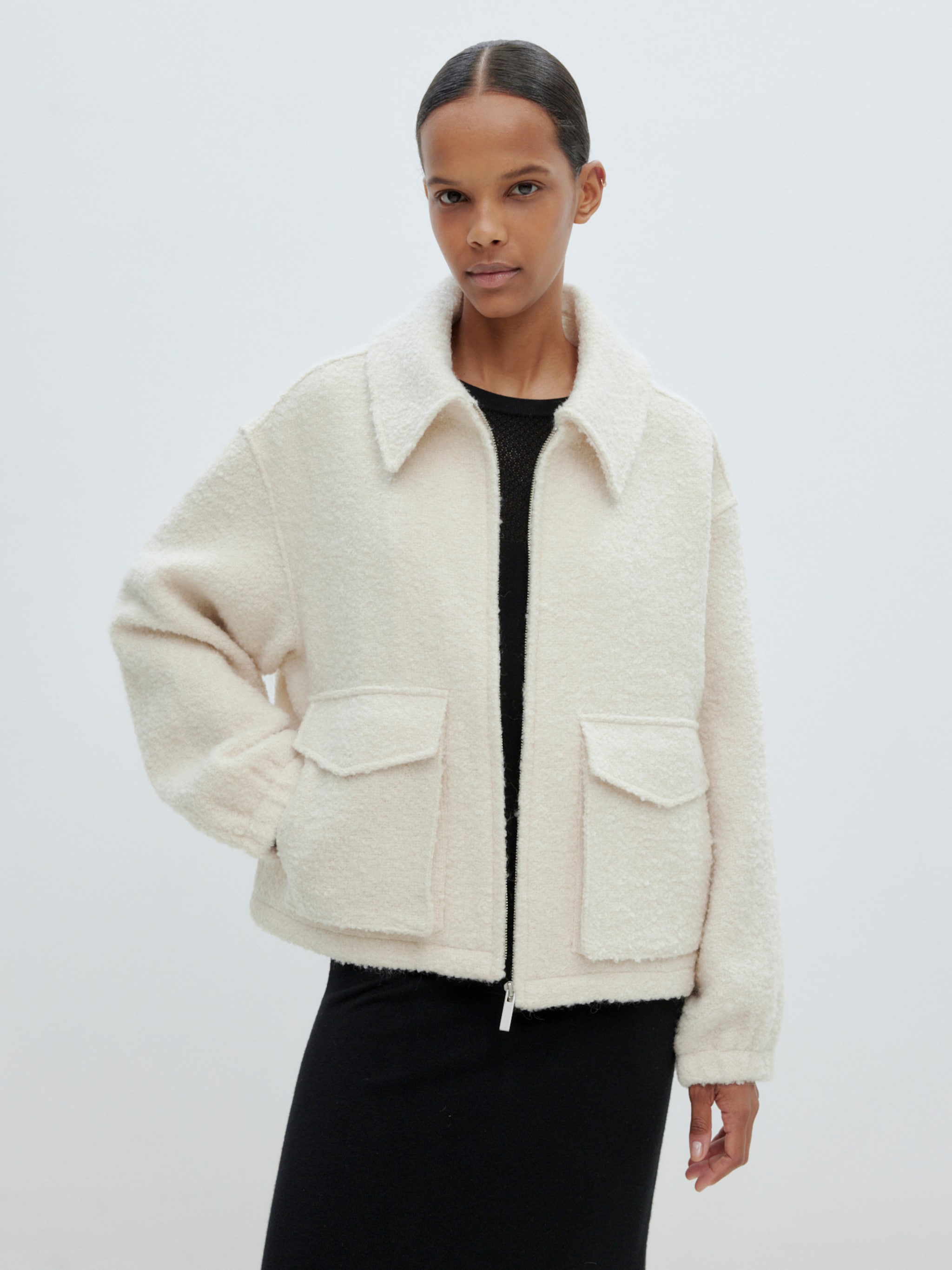 EDITED Producten Tussenjas 'Machi' Offwhite