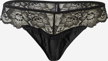 NLY by Nelly Slip 'Fancy' in Black: front