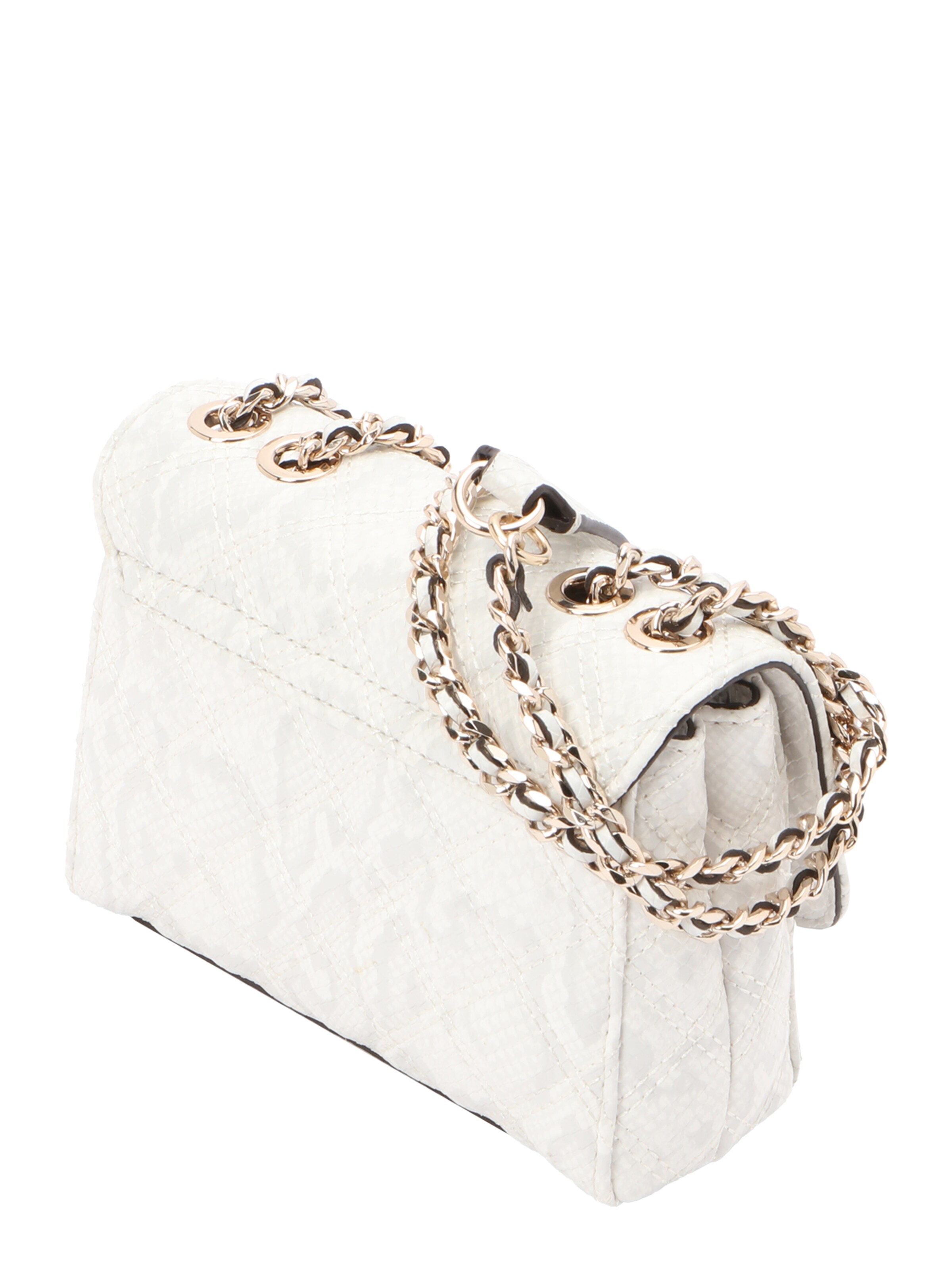 GUESS - Mala de ombro 'GIULLY II MINI' em branco