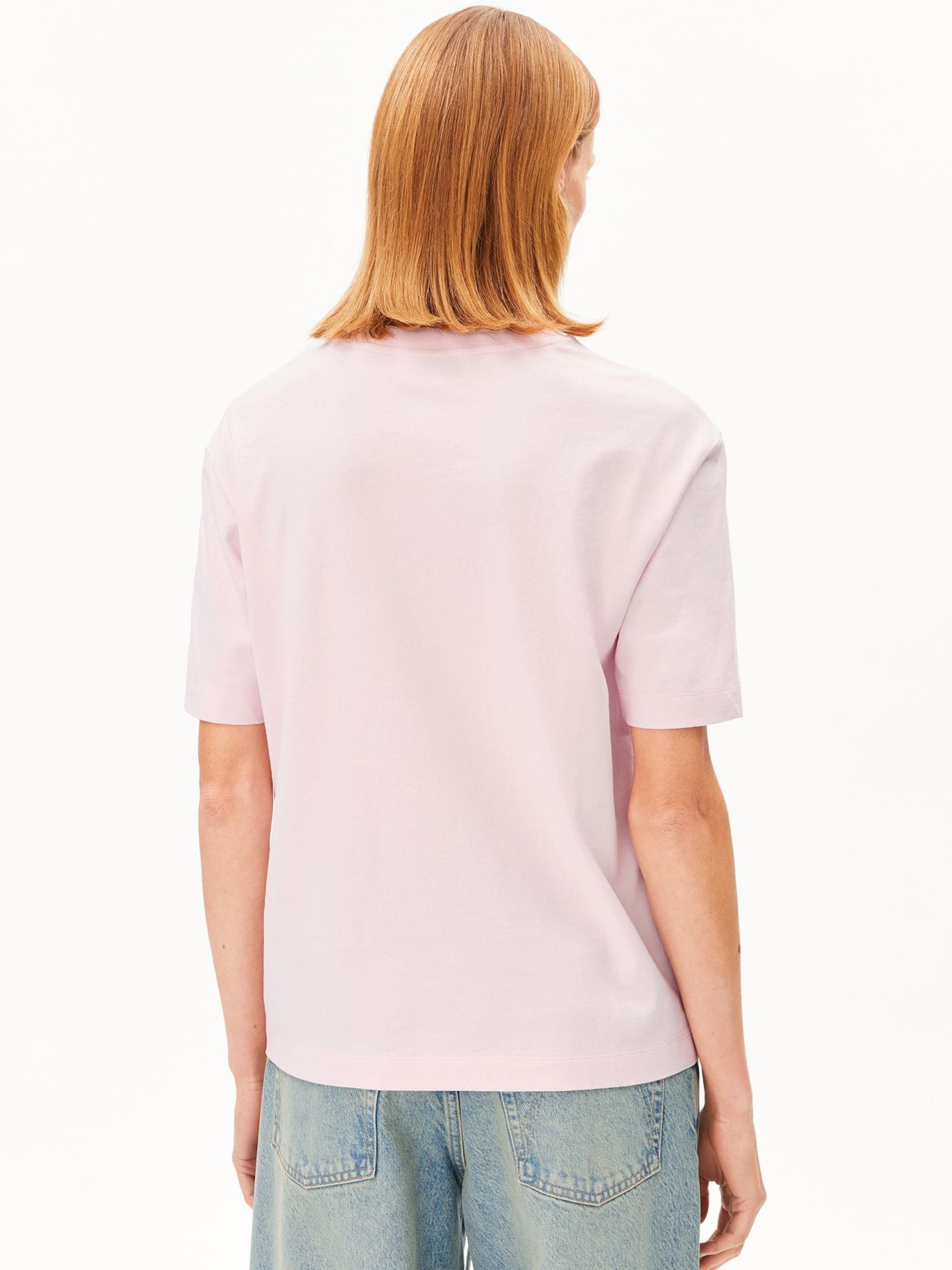ARMEDANGELS Shirt in Roze: voorkant