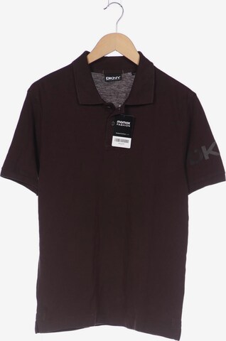 DKNY Poloshirt M in Braun: predná strana