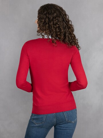 Pull-over GIESSWEIN en rouge
