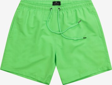 Shorts de bain JAY-PI en vert : devant