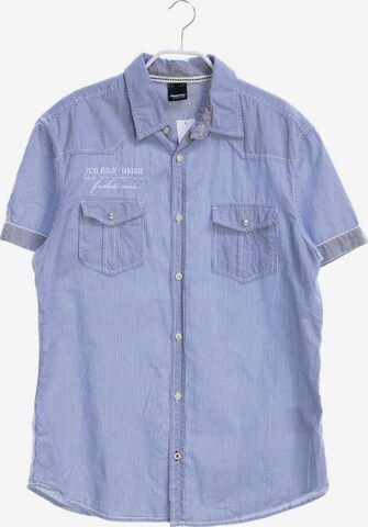 CLOCKHOUSE by C&A Button Up Shirt in M in Blue: front