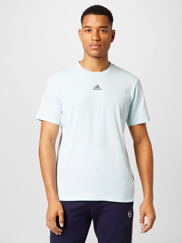 ADIDAS SPORTSWEAR Performance shirt 'Aeroready ' in Blue: front