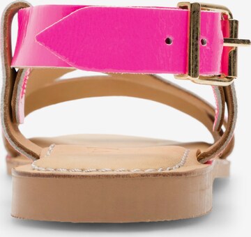 Ivylee Copenhagen Sandals 'Laura Patent' in Pink