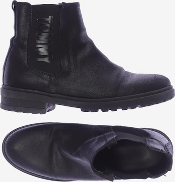 Tommy Jeans Stiefelette 40 in Schwarz: predná strana