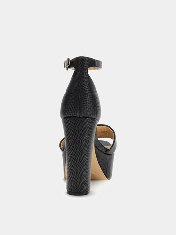 GUESS Sandale 'Seton ' in Schwarz