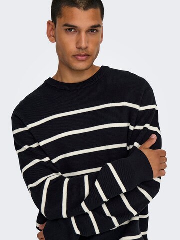 Only & Sons Trui 'ONSPHIL' in Blauw