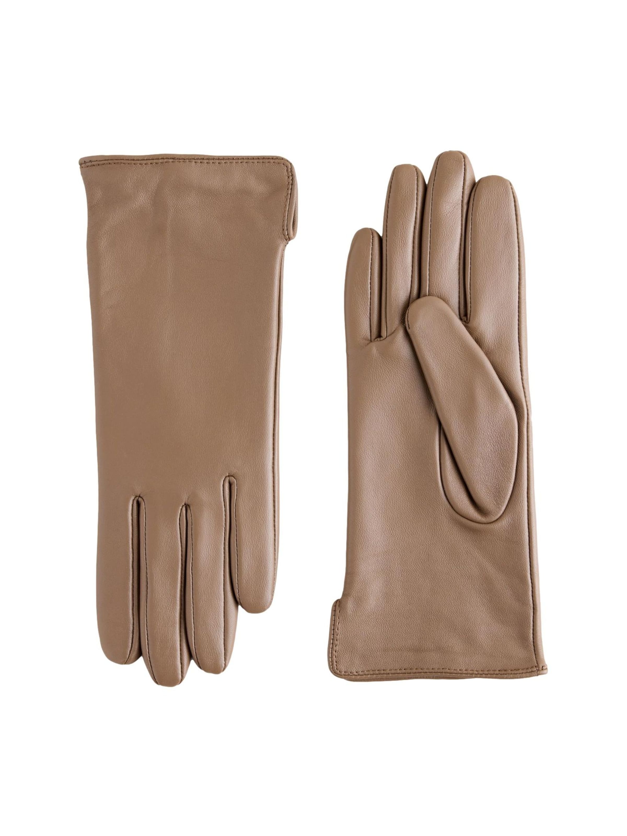 Next - Luvas com dedos em cinzento: frente