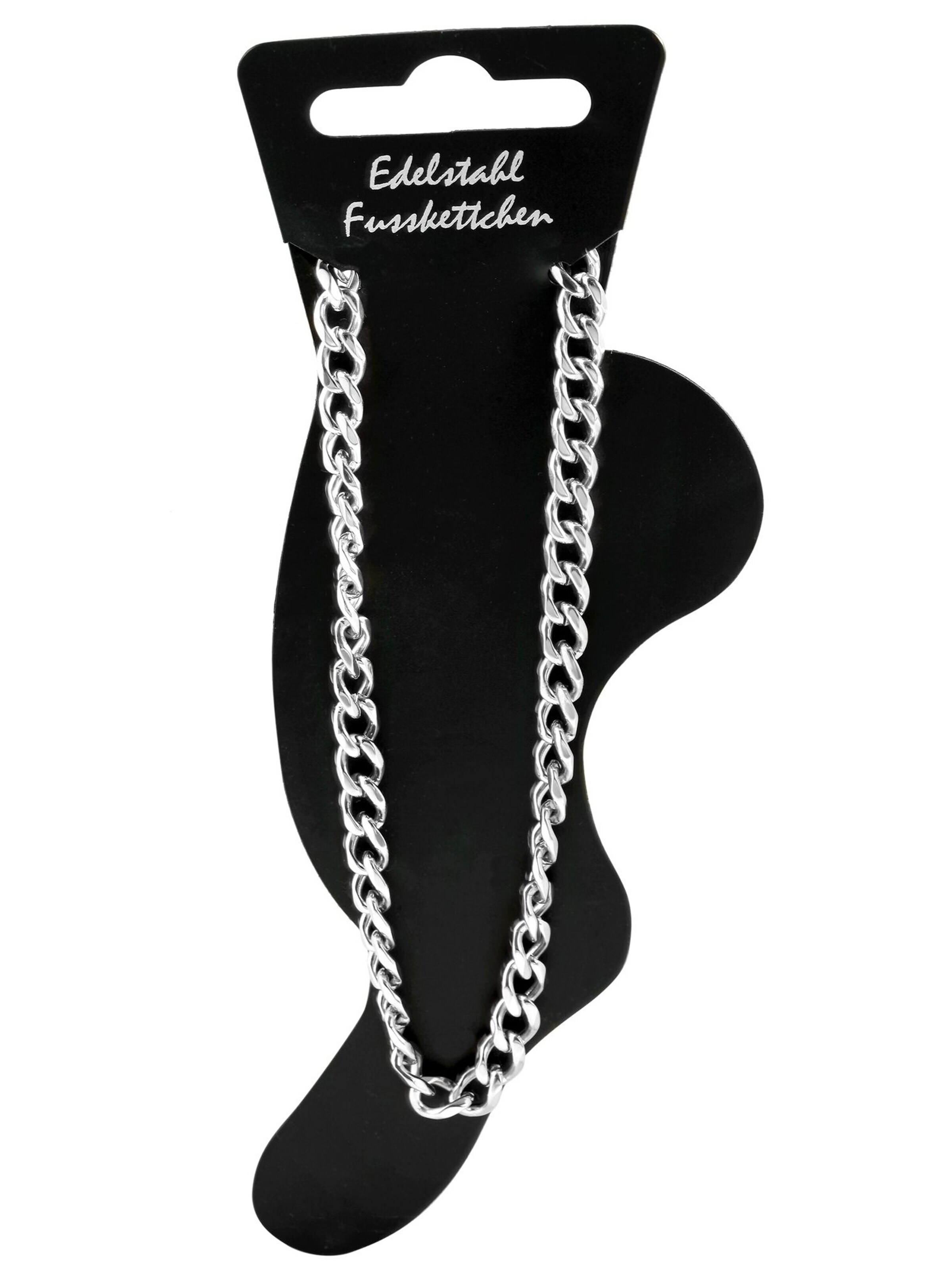 Akzent Fußschmuck 'Maris, silberfarbig, hautverträglich'‌‌‌‌‌ in Silber: Vorderseite