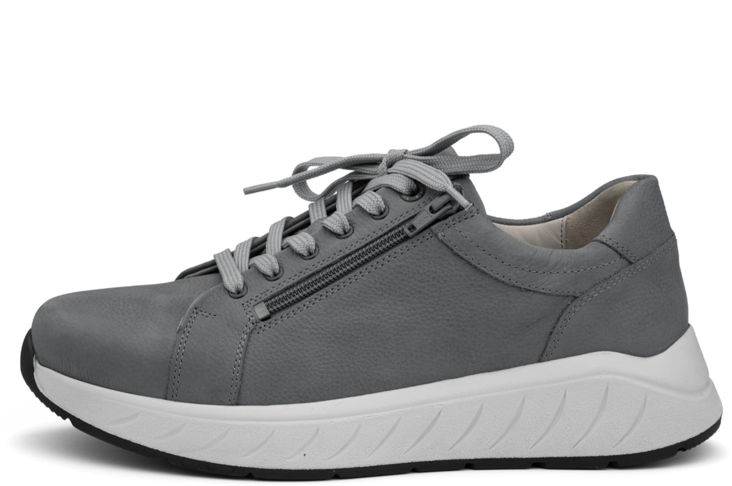 SOLIDUS Schnürschuh in Grau