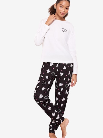 Friends Like These Pyjama värissä musta: etupuoli