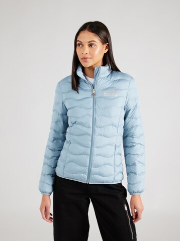 EA7 Emporio Armani Between-Season Jacket in Blue: front