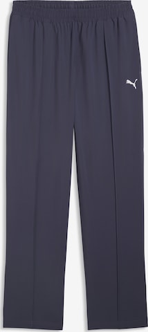 PUMA Loosefit Sportbroek 'Essentials' in Grijs: voorkant