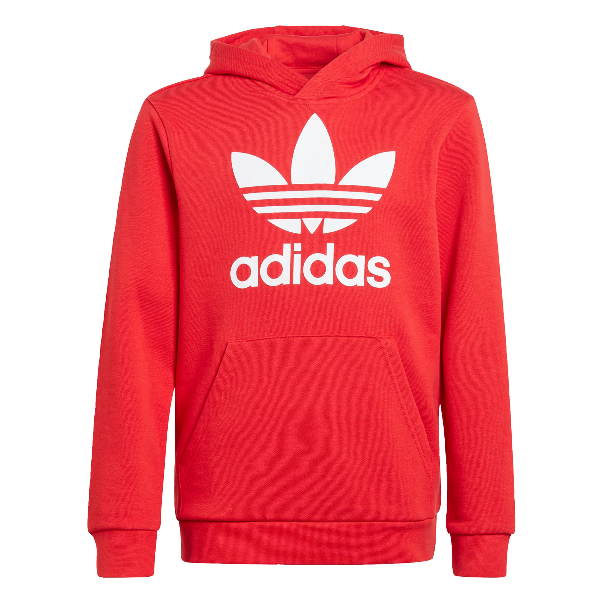 Sweat Trefoil ADIDAS ORIGINALS en Rouge ABOUT YOU