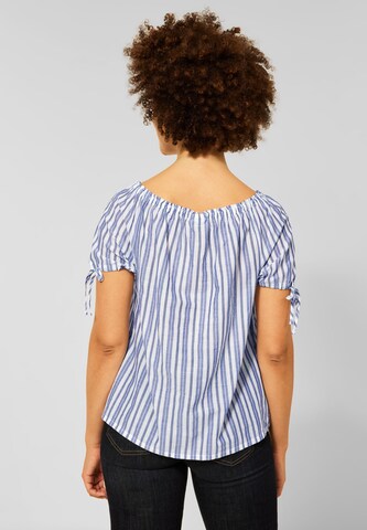 STREET ONE Bluse in Blau