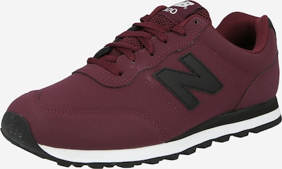 Sneaker low '400' new balance pe roșu burgundy / negru, Vizualizare produs