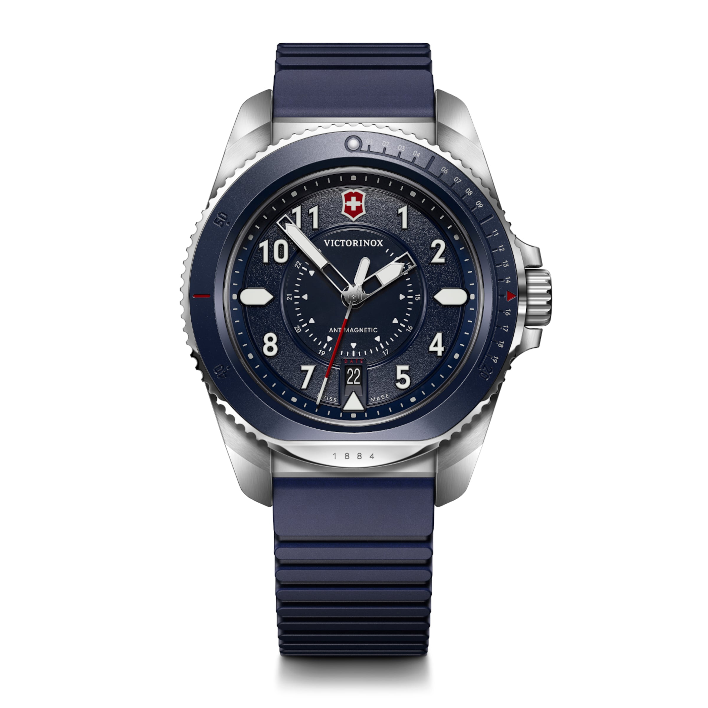 VICTORINOX Analog watch in Blue: front