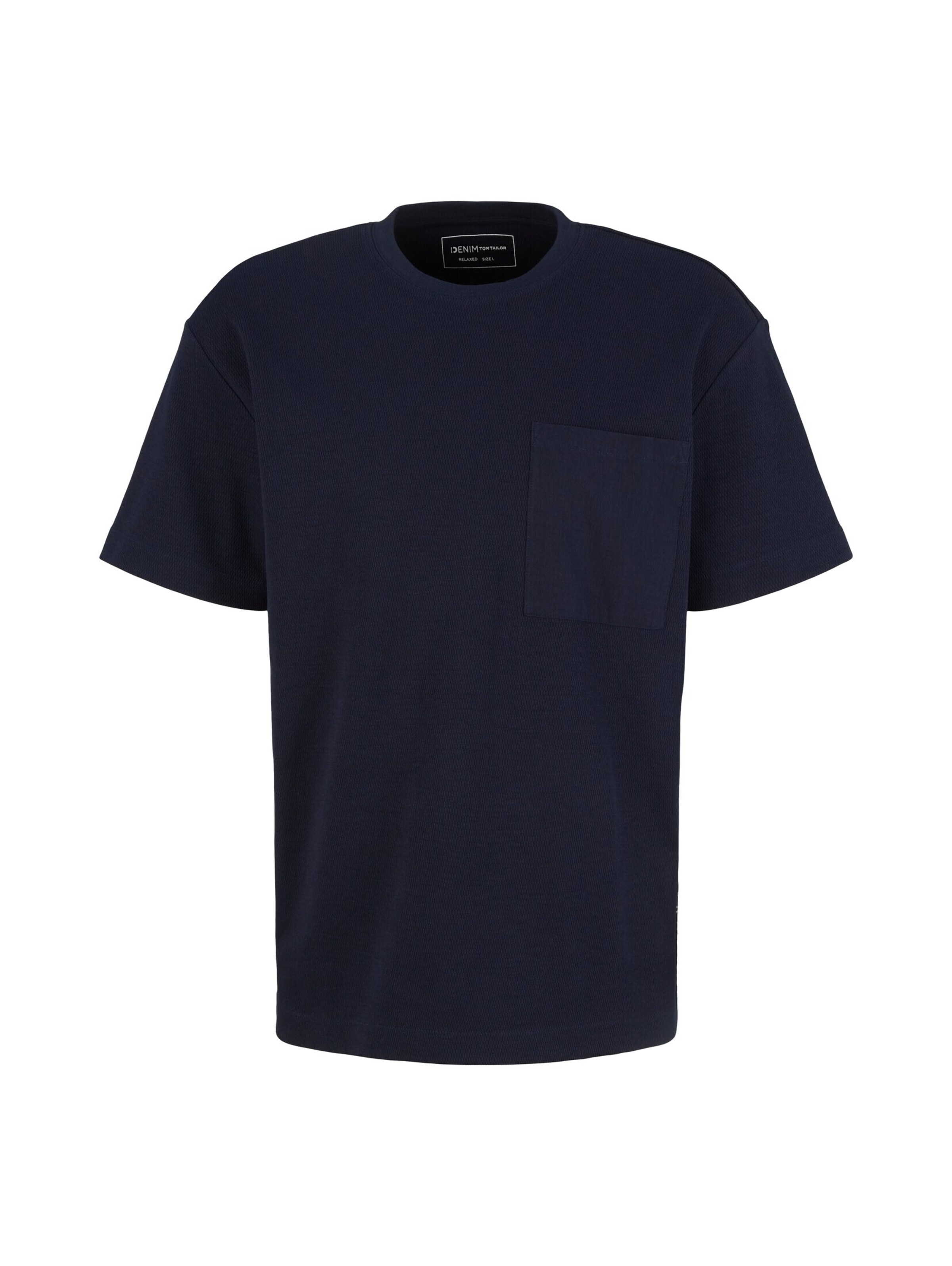 Maglietta di TOM TAILOR DENIM in blu: frontale