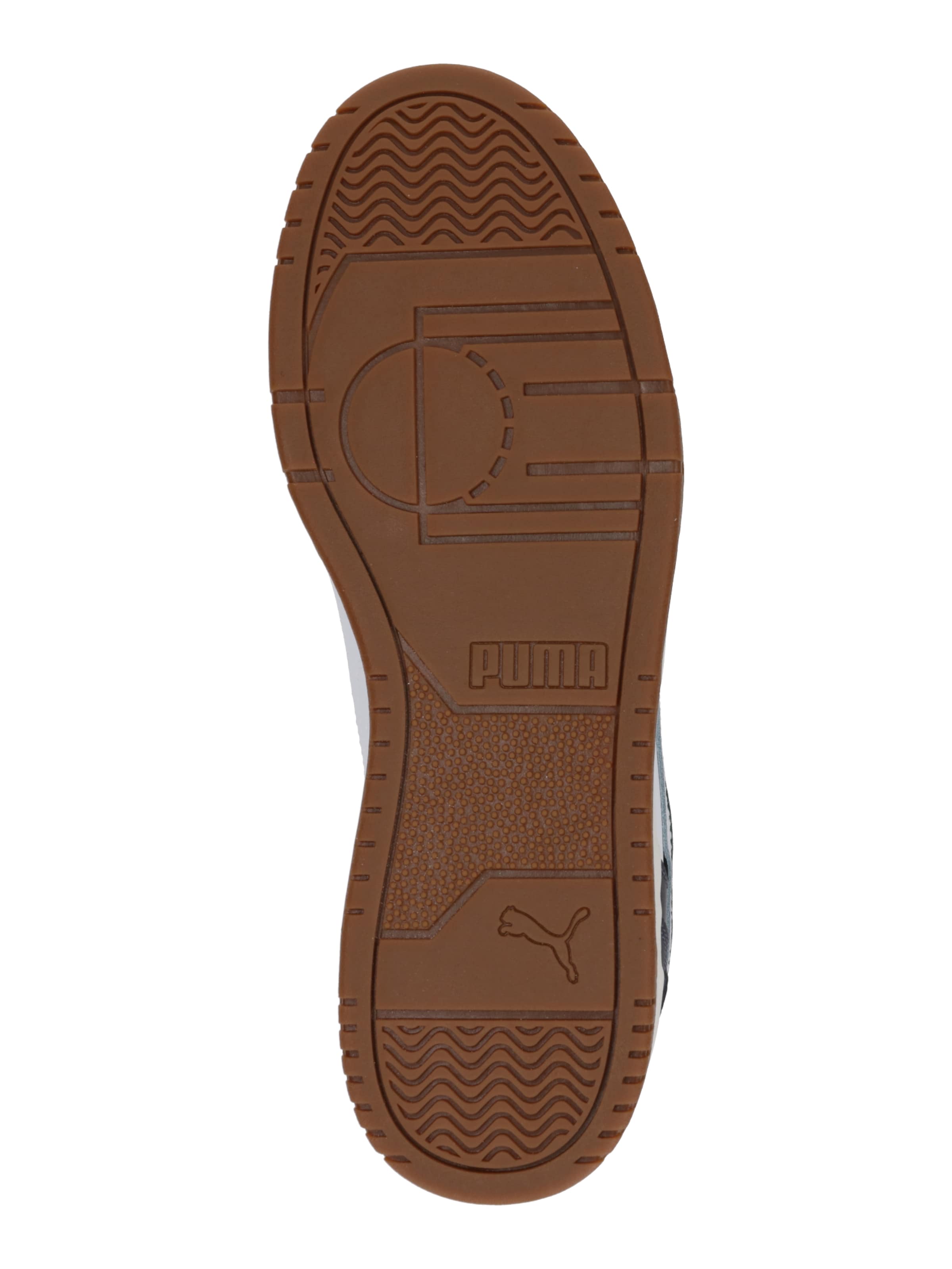 Baskets basses 'RBD Game' PUMA en bleu : en bas